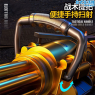 【好康】電動連發加特林水晶槍手自一體M249輕機槍兒童玩具發射軟彈槍專用