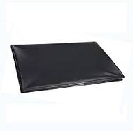 Garden Pond HDPE Lining, Black Fish Pond Liner, Tear Resistance, High Elasticity, Impermeability, 0.5mm Thickness, 21 Sizes AWSAD (Color : Black, Size : 2x4m)