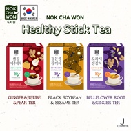 [Nokchawon] Ginger Bellflower Root Jujube Pear Tea Soybean Sesame Tea 10T 15T / tea set ginger tea korea ginger tea 姜茶 枣茶