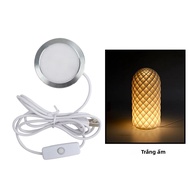 Bambu Lab LED Lamp Kit 001 Để In 3D Mô Hình DIY Bộ Đèn LED Sạc Bộ Phận In 3D Tương Thích Với Bambu L