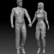 ''''''''''''] 1/64 Scale couple hype walking figure