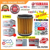 135LC OIL FILTER LC135 OIL FILTER Y15 OIL FILTER OIL ELEMENT ASSY  [100% ORIGINAL YAMAHA] - 1S7-E344