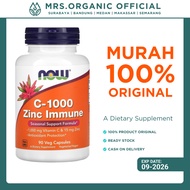 Vitamin Now Supplement C-1000 C1000 Zinc Immune 90 Capsules Endurance