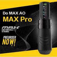 MAX PRO Professional Cordless Rotary Pen for Tattoo Machines with LCD Display and Powerful High-Prec