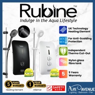 Rubine 933/933P Black/White Instant Water Heater set n Optional DC Booster Pump n Basic Installation