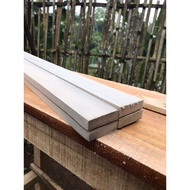 2x5 wood, 1 meter long, finely shaved, contains 10 cemped wood lists