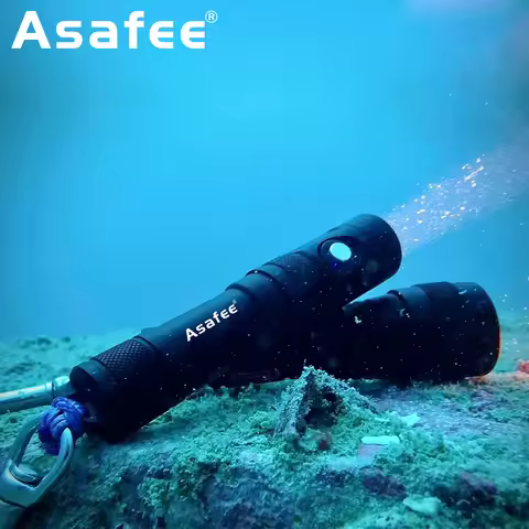 Asafee DT15 Handheld Diving Flashlight Troch SST20 LED 1000Lumen Rechargeable 21700 Scuba Diver Lant