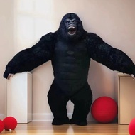Gorilla King Kong Inflatable Costume Special Mask Cartoon Doll Costume Godzilla Inflatable Costume P