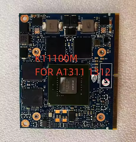 Tarjeta gráfica de video Quadro K1100M K1100 GDDR5 2GB N15P-Q1-A2 para Dell M4600 M4700 M4800 HP 857