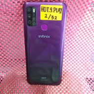 Second Hp Infinix Hot 9 Play 2/32 Mulus 99% Like new