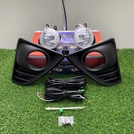 ไฟตัดหมอก DLAA YARIS HATCHBACK 14-16 พร้อมสวิทช์