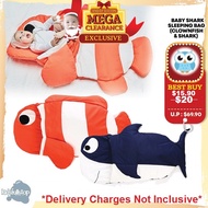 Clearance Sale!!! Baby Shark Sleeping Bag (Clownfish &amp; Shark) 0-12 Months Cotton Material