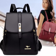 Women's BACKPACK PU LEATHER QUALITY REALPICT BACKPACK pay on site COD school bag FASHION BACKPACK MO
