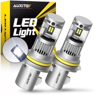 AUXITO 100W 20000LM 9007 LED Headlight Bulbs High and Low Wireless HB5 9007 LED Headlight Hi/Lo Conv