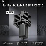Upgrade Hotend 2.0 for Bambu Lab P1S X1 X1C 0.4 0.2 Nozzle Bambulab Extruder Heating Block Replaceme