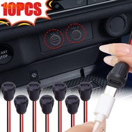 Multipurpose Type-C Female Connectors - Waterproof Car Charging Port With Card Buckle - 5V 3A Fast C