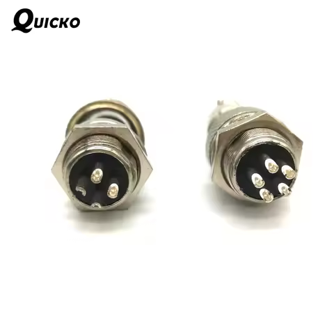 Electronic Tool Soldering Iron GX12-5 pins/GX12-4 pins Connector T12 Aviation Plug Head Mini Aviatio