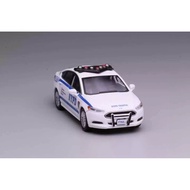 MYBRICKSTORE 1:64 596 White Mondeo NYPD Responder Hybrid Police Model Diecast Collect Display Metal 