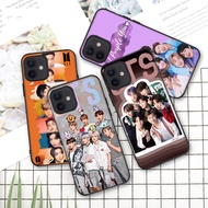 BTS iPhone 13 Pro Max 14 14Pro 14 Max 14 Pro Max Black Soft Phone Case