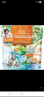 awawa Amber & Orange Blossom 洗衣凝珠