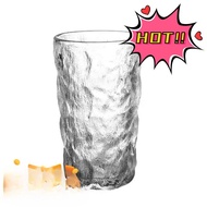 Glass Cup Glacier ins Water Beverage
