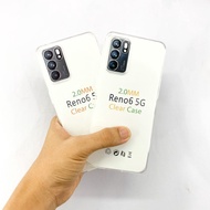 Clear Case Oppo Reno 6 5G Softcase Premium 2MM Transparent Clear