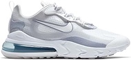 Nike Air Max 270 React Mens Running Trainers CT1265 Sneakers Shoes (uk 9 us 10 eu 44, white pure platinum 100)