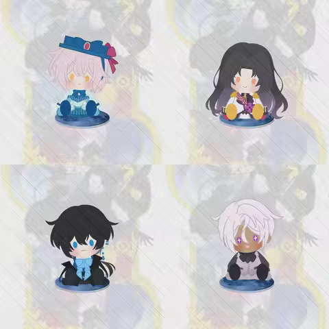 10CM HOT Anime The Case Study of Vanitas Acrylic Stand Cosplay Charm Characters Ornament Accessories