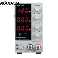 WANPTEK NPS1203W 0-120V 0-3A แหล่งจ่ายไฟ DC 3หลักจอแสดงผล L-ED สูงแม่นยำปรับได้ Mini แหล่งกระจายไฟ A