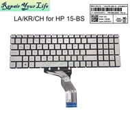 Latin Korean Chinese laptop PC Keyboard backlight for HP pavlova 15-BS 15-BP 15-BW 15T-BS 17-BS 250 