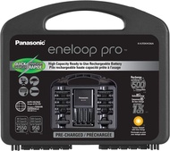 Panasonic K-KJ55KHC66A eneloop pro High Capacity Rechargeable Batteries Power Pack 6AA, 6AAA, 4 Hour