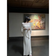 5werkwen Clear Beauty 1OO Tencel Cool Dress Women's Blouse Set Fashion High-End Two-Piece Set