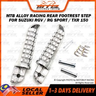 SUZUKI RG SPORT / RGV / TXR150 MTB ALLOY RACING REAR FOOTREST STEP