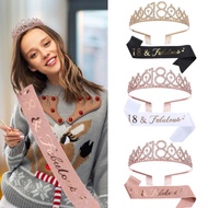 happy birthday headband happy birthday decoration happy birthday topper European American Fashion Al
