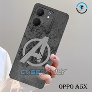 [GCR128]SOFTCASE for OPPO A5X 4G 2025 A5 4G 2025 A5i Pro 4G/5G Latest avengers aesthetic Logo motif 