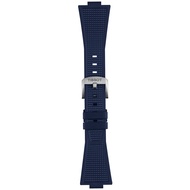 Tissot Official Blue PRX 40MM Rubber Strap ทิสโซต์ สายยาง สีน้ำเงิน T852049050