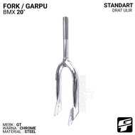 20" STEEL CHROME GT BMX BIKE FORK