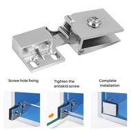 4 Pack Glass Door Hinges Glass Cabinet Door Hinge Glass Wine Cabinet Hinge Glass Display Hinge