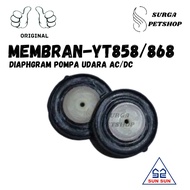 MESIN RUBBER SPARE PART SUNSUN MEMBRANE YT 858 868 AIR PUMP AERATOR FISH POND AQUARIUM DIAPHGRAM AIR