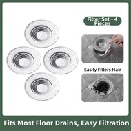 Hair Debris Prevention Drain Filter Stainless Steel