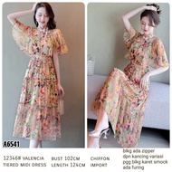 A6541 dress valencia midi import