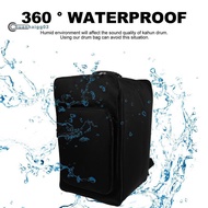 1 PCS Cajon Bag Cajon Backpack Black 31.5x53CM Padded Bag with Handle and Shoulder Strap, Cajon Acce