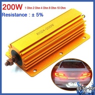 【12.12 SALE】1ohm 2ohm 4ohm 8ohm 8R 200W Watt Power Metal Resistor 4 Tube Amp Test Dummy Load