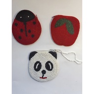 coin purse coin pouch Export to Japan Handmade Beaded Storage Bag Coin Purse Coin Bag Card Bag Mini 
