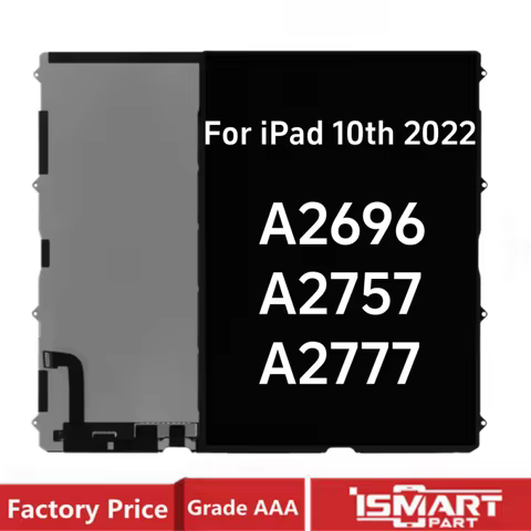 For iPad 10 2022 10.9" LCD For iPad 10th Gen LCD Display Screen Panel A2696 A2757 A2777 Replacement 
