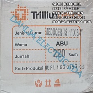 PVC REDUCER SOCK 1" X 3/ 4" TRILLION PRICE FOR 1 BOX (220 PCS)