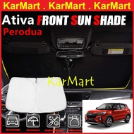 Perodua Ativa Car Front Windshield Sunshade  Custom Fit Window Sunshade Customized Front sun shade P