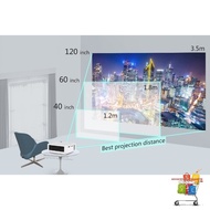 BUY NEW PROJECTER 2020 4K Full HD 1080P Portable Mini Projectors Home Theater Support Multi-media An