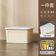 RL DEPARTMENT STORE - 塑膠收納箱 帶蓋衣物玩具零食儲物盒 大容量家用整理箱 衣櫃衣服被子收納 儲物箱 塑膠箱
