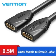 Vention สายต่อ HDMI 4K 60Hz HDMI 2.0 Extender สายเคเบิล HDMI ตัวเมียกับตัวเมียสายต่อสำหรับจอภาพ PC PS4 สาย HDMI
